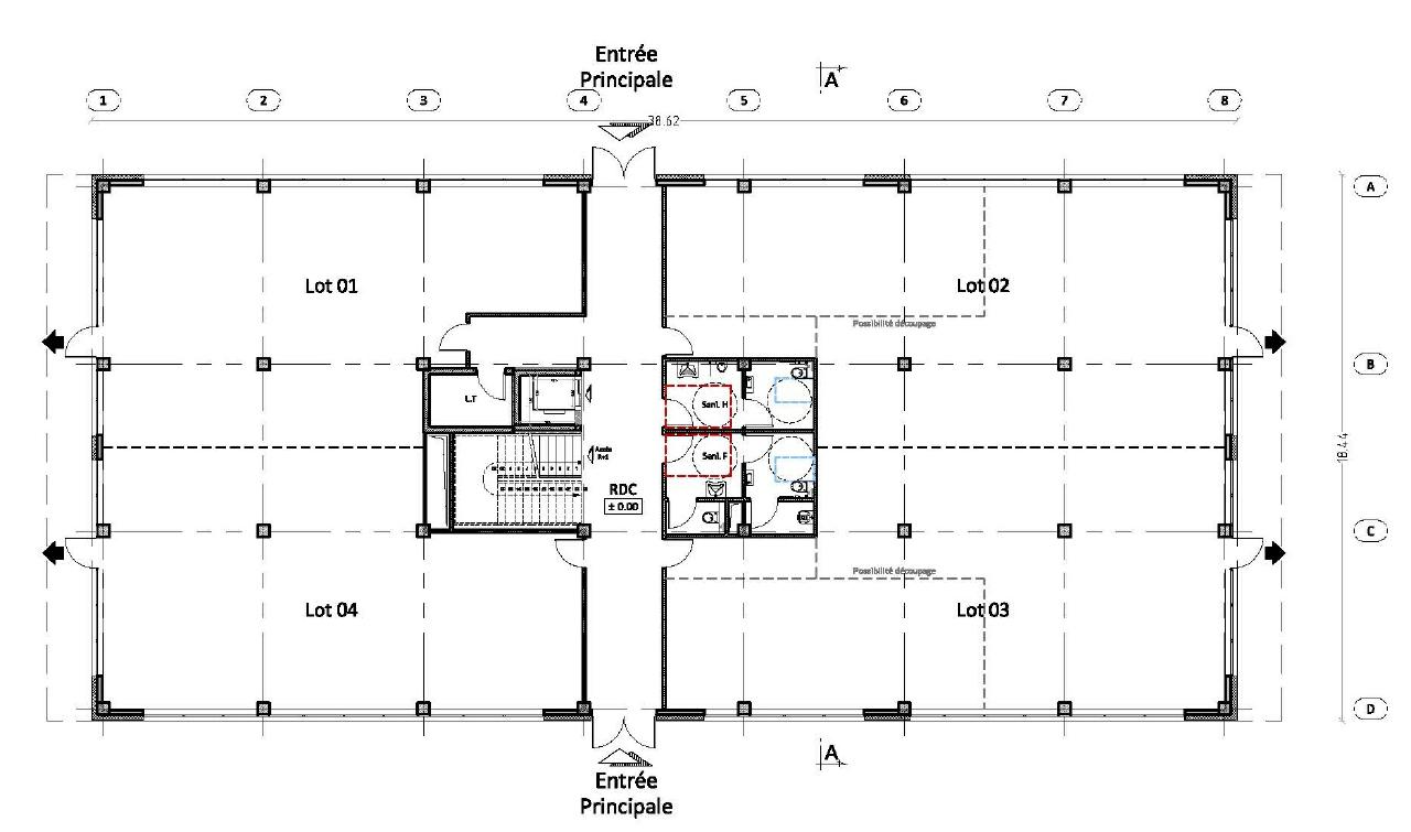 Bureau Ars-Laquenexy 1943m² Location bureau Ars-Laquenexy Moselle OLBUR2116960 2